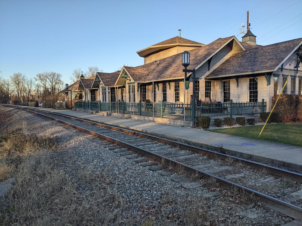 Once a station; now a restaurant