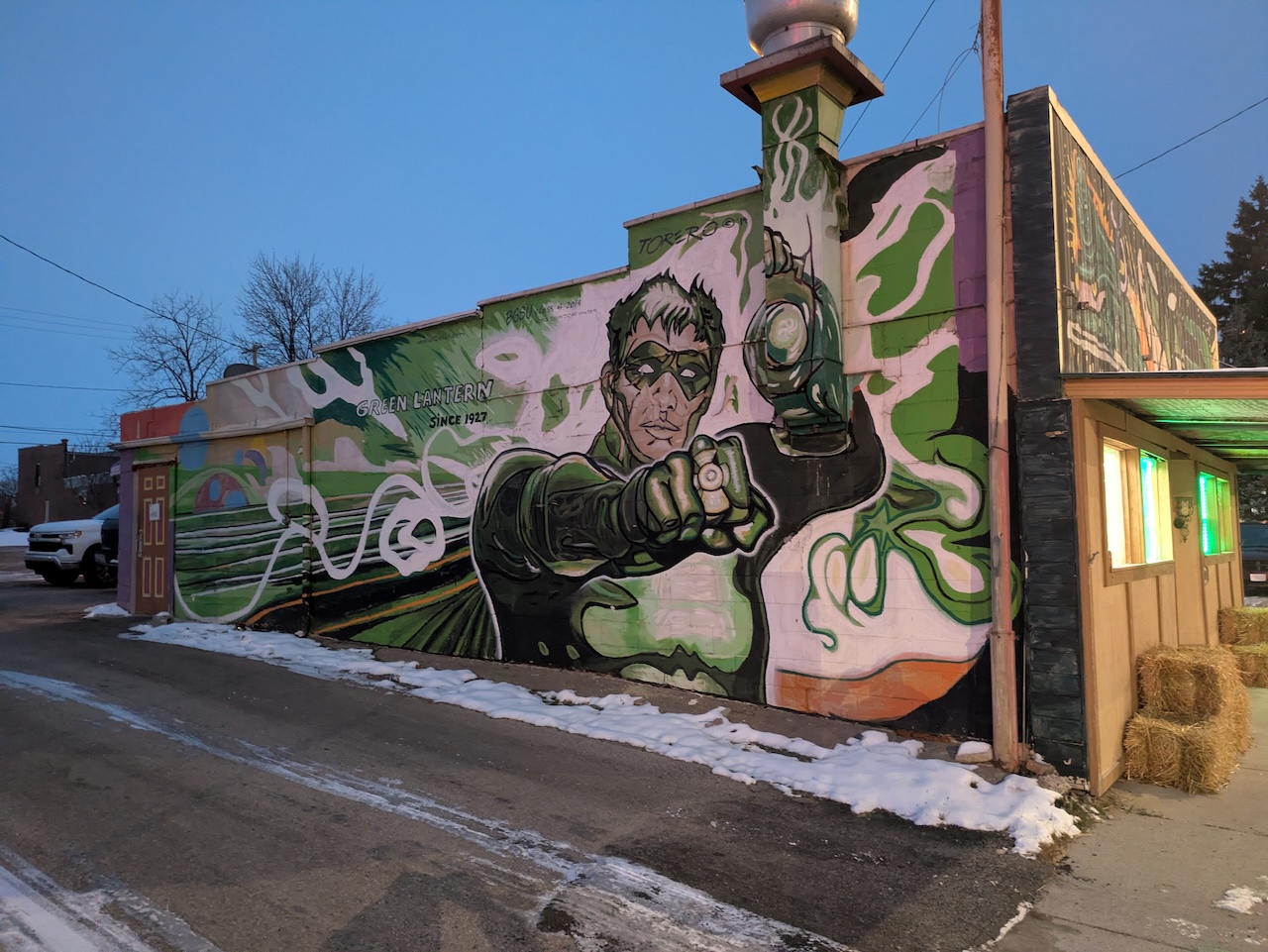Green Lantern in Toledo